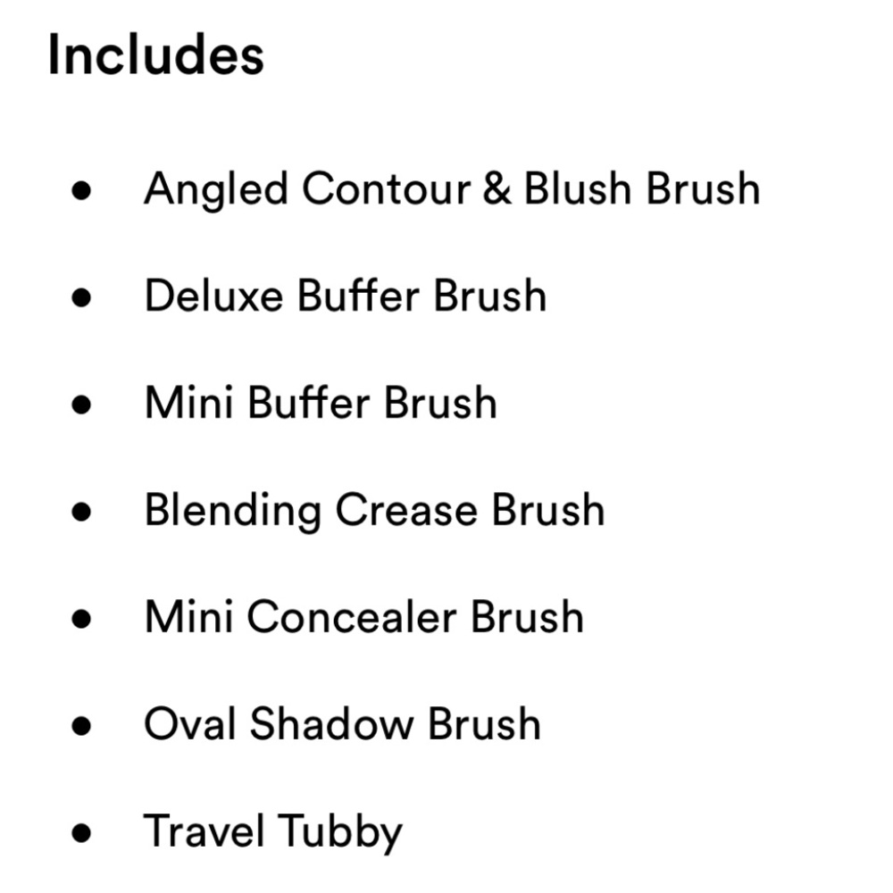 MORPHE Rosé Away 6-Piece Travel Brush Set (Value $76) 🆕 - Picture 4 of 4